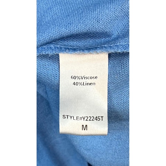 TUCKERNUCK Annie Smocked Mini Dress, Light Blue, Size Medium - Picture 8 of 8